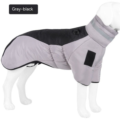 New Winter Dog Coat Waterproof Pet Clothes For Medum Large Dogs Warm Thicken Dog Vest Custome Labrador Jacket - key words