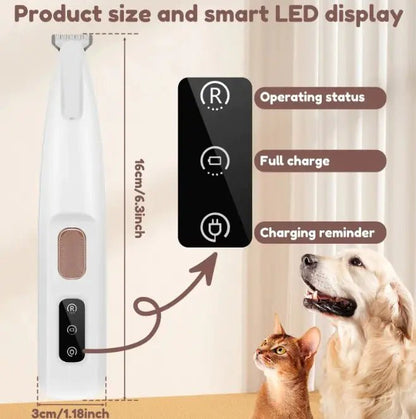 Pets Paw Trimmer w/LED Light - Everpeakgoods
