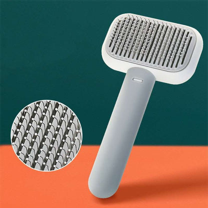 New Pet Cat Dog Hair Brush Hair Massage Comb Open-Knot Brush Grooming Cleaning Tool Stainless Steel Comb - key words