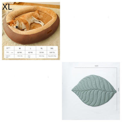 Removable And Washable Dog Bed Warm Cat Bed For Sleeping - key words