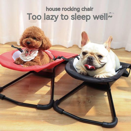 New Portable Dog Rocking Chair Pet Products - key words