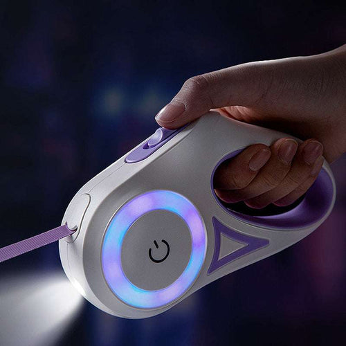 Dog Leash Retractable Leash And Dog Collar Spotlight Automatic Pet Dog Cat Traction Rope For Small Medium Dogs Pet Product - key words