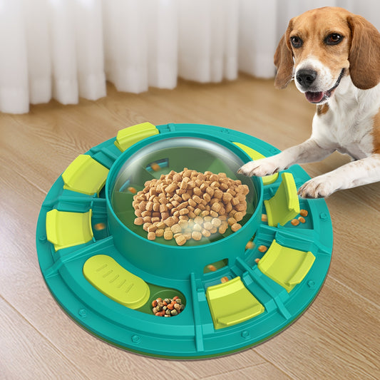 Interactive Dog Puzzle Toy For IQ Improvement And Slow Feeding Suitable For All Sizes Pets Nutritious Diet-Friendly Non-Electric Plastic Pets Game Pet Products - key words