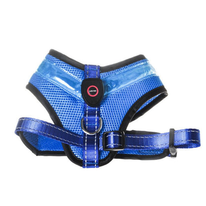 LED Luminous Dog Harness Led USB Charging Dog Chest Strap Vest Pet Safety Reflective Harness Pet Vest For Puppy Large Dog Pet Products - key words
