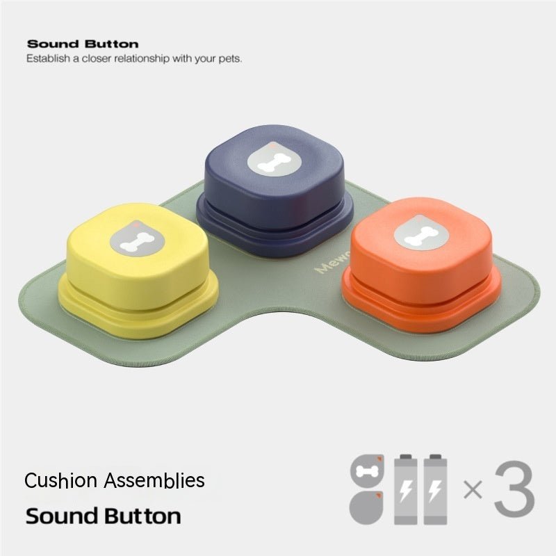 4 Colors Pet Communication Button One-click Prevent Physical Inactivity Recordable Dog Talking Button Toy Cat Toy Pet Products - key words