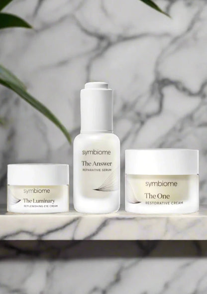 The Treatment Trio (The Answer Serum, The Luminary Eye Cream, The One Moisturizer) - by Symbiome - Everpeakgoods