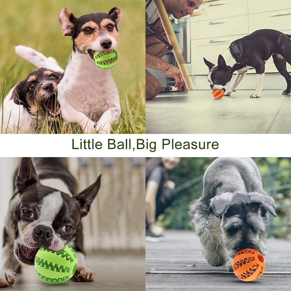 Toys for Dogs Rubber Dog Ball for Puppy Funny Dog Toys for Pet Puppies Large Dogs Tooth Cleaning Snack Ball Toy for Pet Products - key words