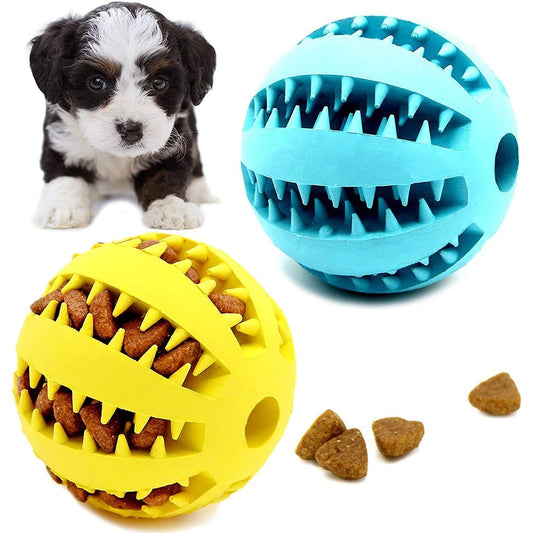 Toys for Dogs Rubber Dog Ball for Puppy Funny Dog Toys for Pet Puppies Large Dogs Tooth Cleaning Snack Ball Toy for Pet Products - key words
