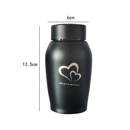 Memorials Pet Urn Storage Container Portable Keeping Precious Memories Memorial Ash Holder for Rabbit Dogs Kitty Cat Kitten - key words