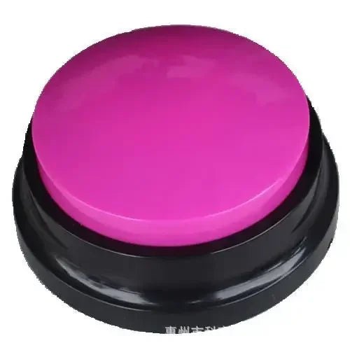 Personalized Sound Buzzers Recordable Answer Buzzers Talking Button Dogs Button for Communication Dog Training - key words