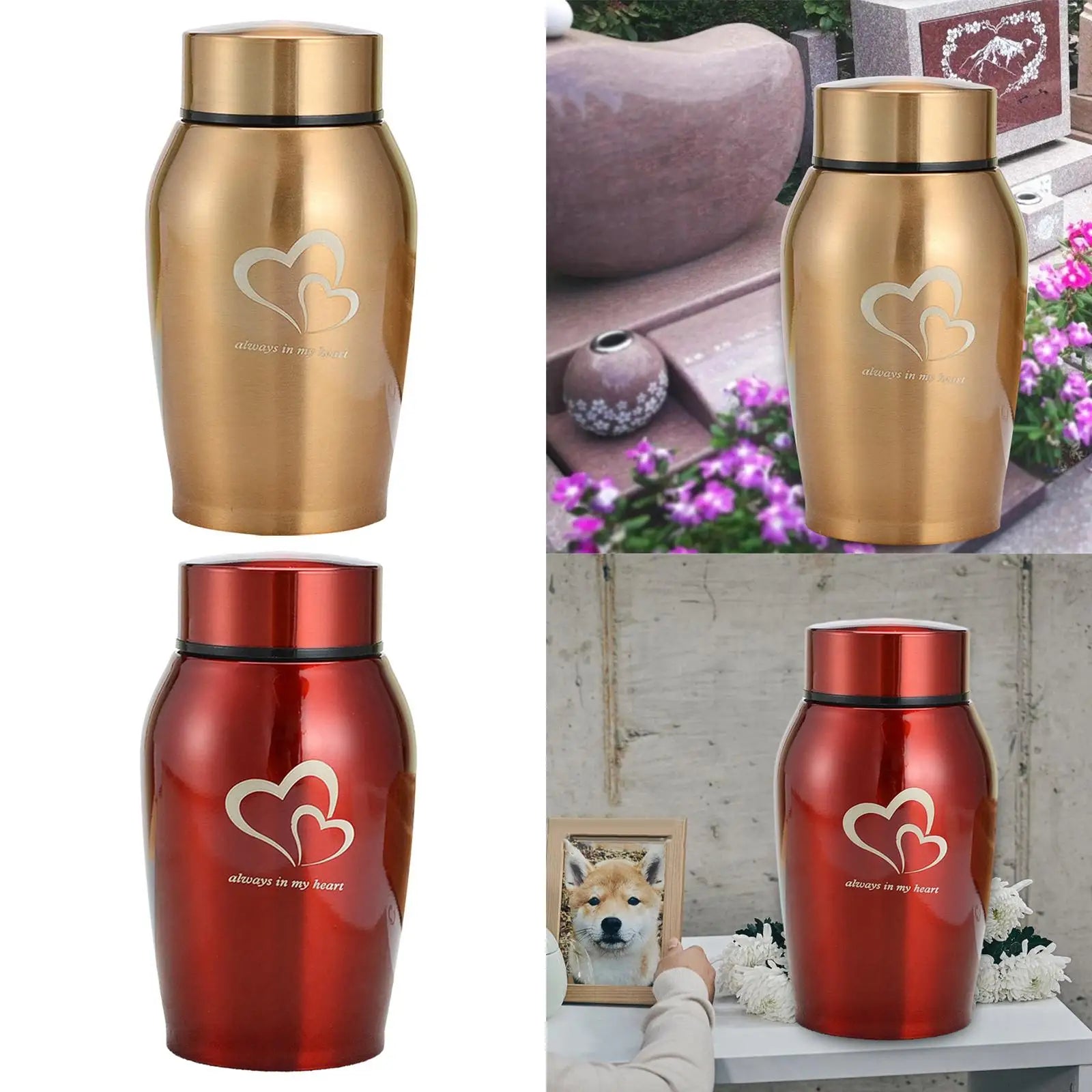 Memorials Pet Urn Storage Container Portable Keeping Precious Memories Memorial Ash Holder for Rabbit Dogs Kitty Cat Kitten - key words
