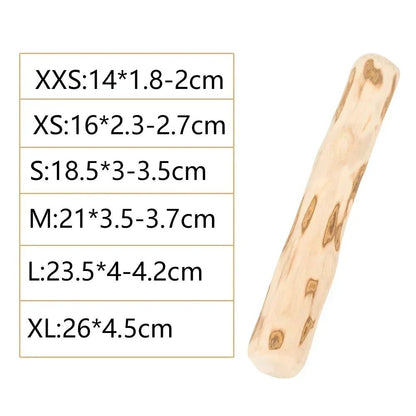 Durable Coffee Wood Chew Stick for Dogs - Natural Anxiety Relief & Teeth Cleaning Pet Toy - key words