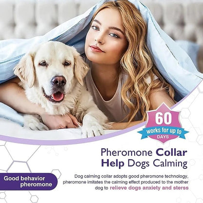 3/4 Pc Dogs Calming Pheromone Collars Cats Relieve Anxiety Adjustable Comfortable Collar For Puppy Kitten Large Pets Accessories - key words