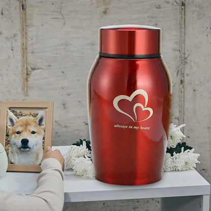 Memorials Pet Urn Storage Container Portable Keeping Precious Memories Memorial Ash Holder for Rabbit Dogs Kitty Cat Kitten - key words