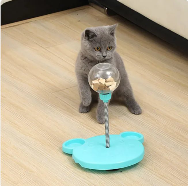 Paw Play Interactive Food Dispensing Tumbler - Everpeakgoods