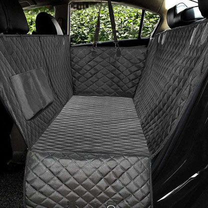 Dog Car Seat Cover View Mesh Pet Carrier Hammock Safety Protector Car Rear Back Seat Mat With Zipper And Pocket For Travel - key words