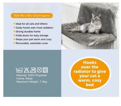 Iron Frame Cat Bed Cat Hammock Radiator Bed - key words