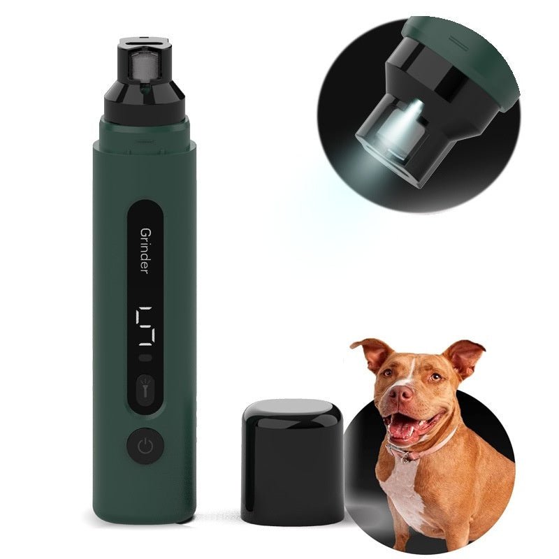 Dog Nail Grinder Electric Pet Nail Trimmers Rechargeable Cat Nail Grinders Super Quiet With 5-Speed Setting For Small Medium Large Dogs Cats Claw Care Pet Products - key words
