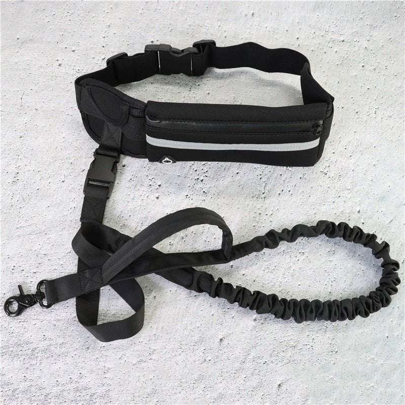 Hands Free Dog Leash Pet Walking And Training Belt With Shock Absorbing Bungee Leash For Up To 180lbs Large Dogs Phone Pocket And Water Bottle Holder - key words