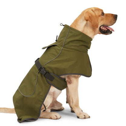 Medium And Large Dogs Handsome Winter Warm Clothing Snowproof Pet Supplies - key words