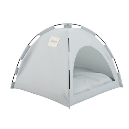 Cat Tent Cooling Mat  Dog House Pet Sofa Camping Dog Bed With Cushion For Dog Kennel Indoor Cat Nest Cat Bed Pets Products - key words