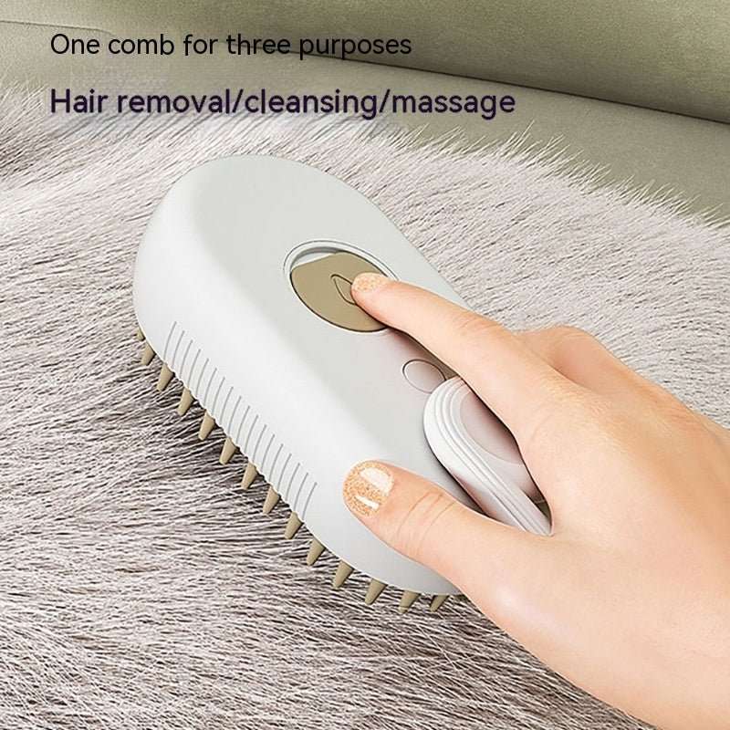 Cat Steam Brush Steamy Dog Brush 3 In 1 Electric Spray Cat Hair Brushes For Massage Pet Grooming Comb Hair Removal Combs Pet Products - key words