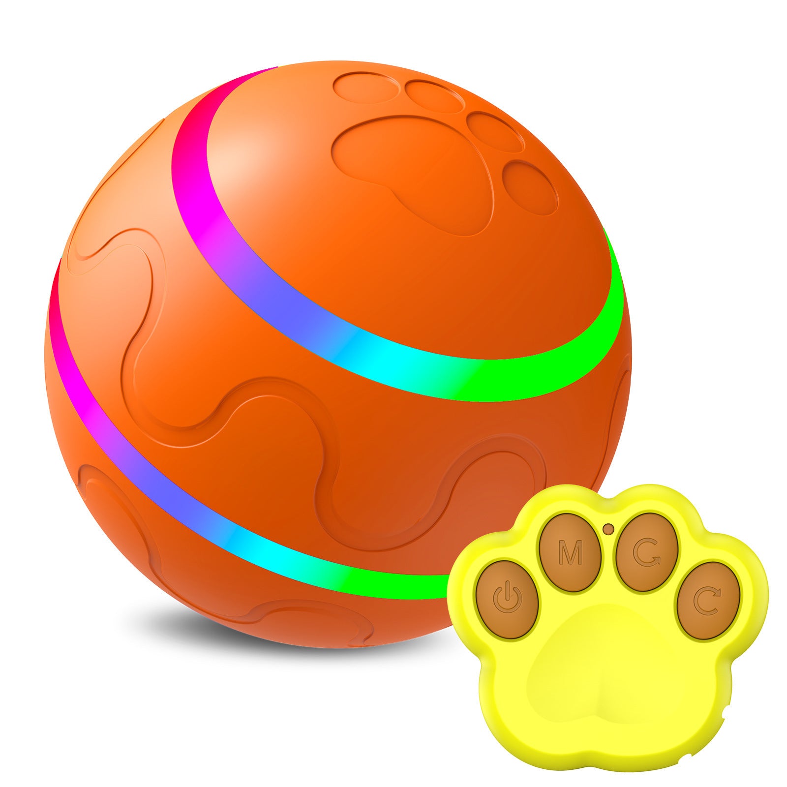 Pet New Cat Wicked Ball Toy Intelligent Ball USB Cat Toys Self Rotating Ball Automatic Rotation Ball - key words