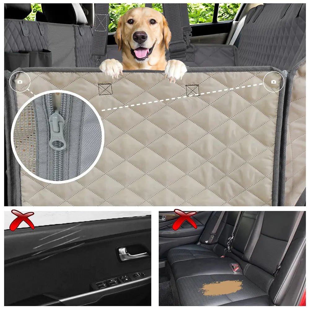 PETRAVEL Dog Car Waterproof Seat Cover - Everpeakgoods