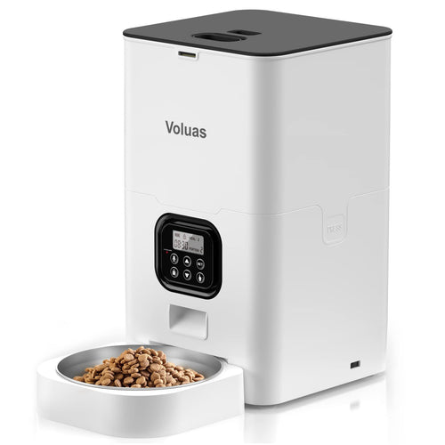 Household Pet Intelligent Automatic Double Meal Feeder - key words