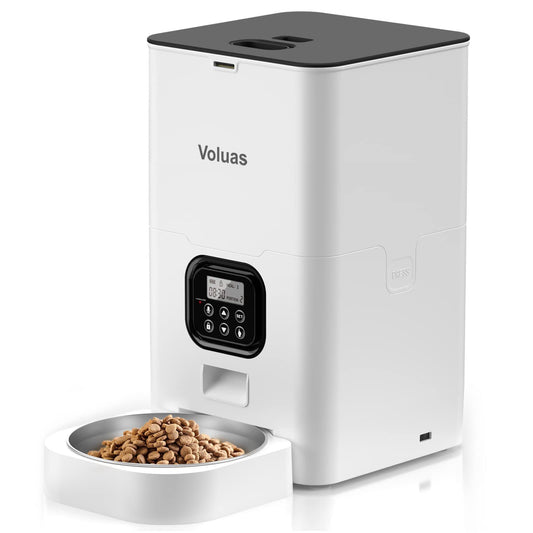 Household Pet Intelligent Automatic Double Meal Feeder - key words