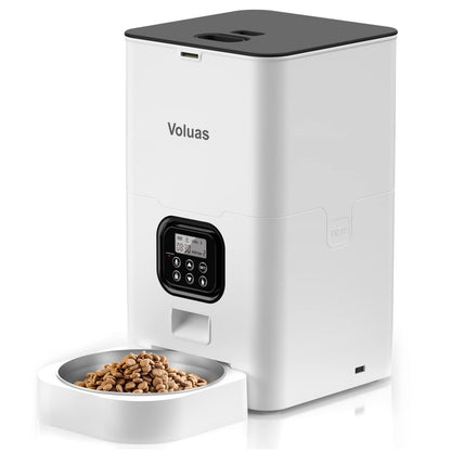 Household Pet Intelligent Automatic Double Meal Feeder - key words