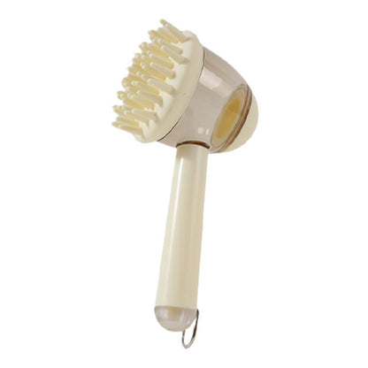 3 In 1 Pets Bath Brush For Dogs And Cats Shower Massage Brush, Depilation Comb And Foaming Tool, Anti-frizz Beauty Brush Pet Products - key words