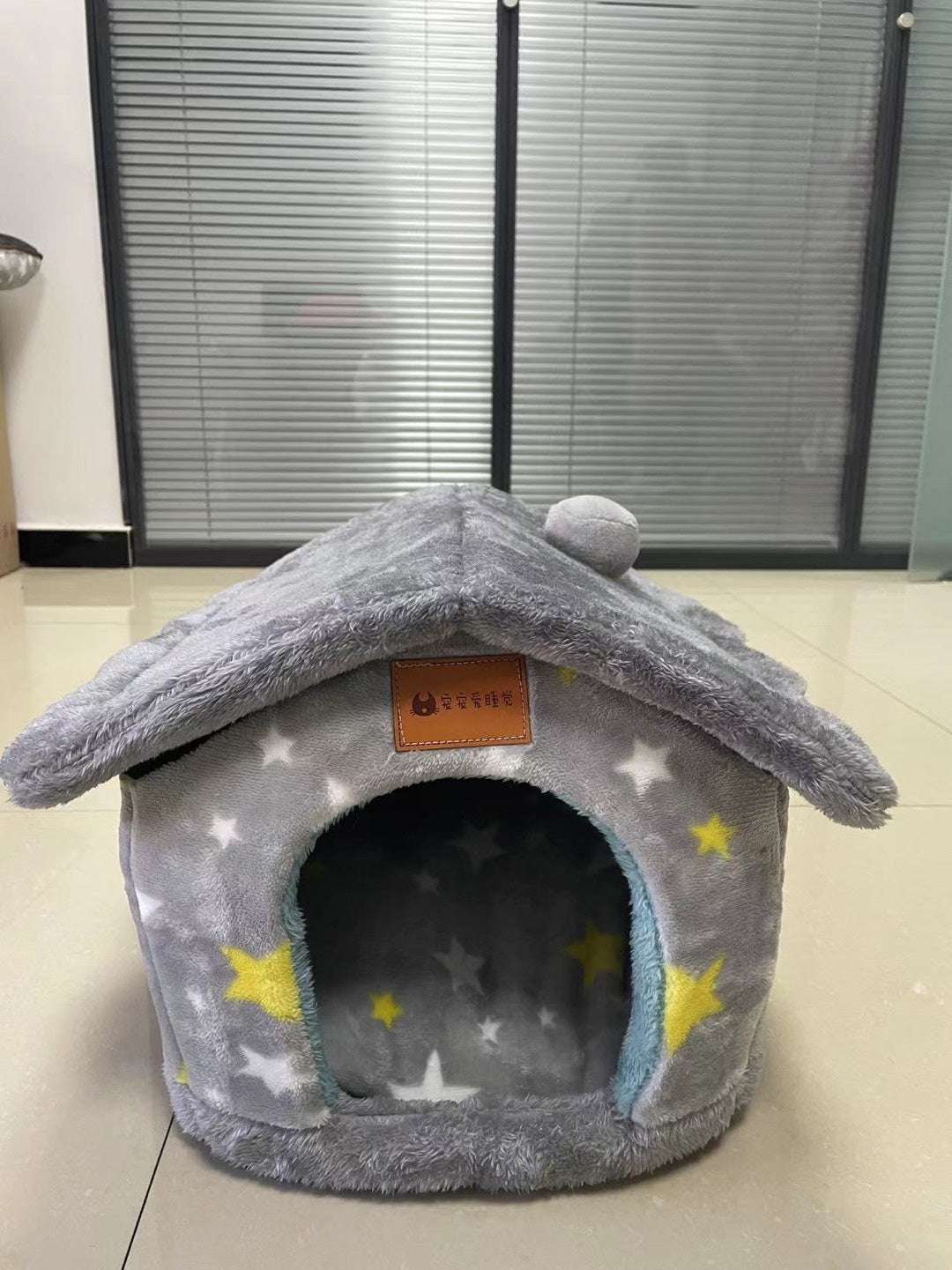 Foldable Dog House Pet Cat Bed Winter Dog Villa Sleep Kennel Removable Nest Warm Enclosed Cave Sofa Pets Supplies - key words