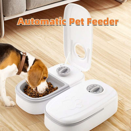 Automatic Pet Feeder Smart Food Dispenser For Cats Dogs Timer Stainless Steel Bowl Auto Dog Cat Pet Feeding Pets Supplies - key words