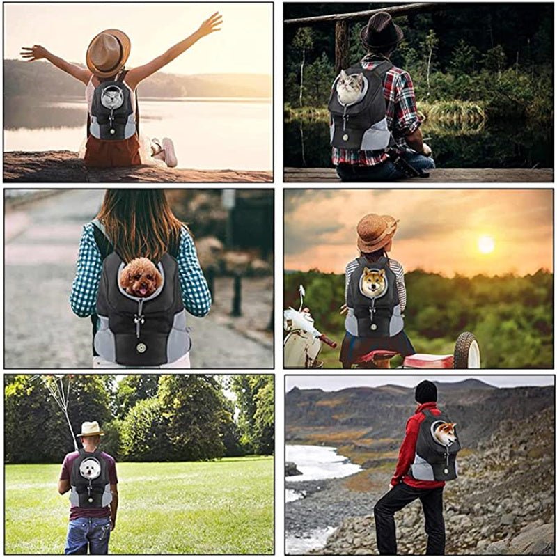 Pet Dog Carrier Bag Carrier For Dogs Backpack Out Double Shoulder Portable Travel Backpack Outdoor Pet Dog Carrier Bag Mesh - key words
