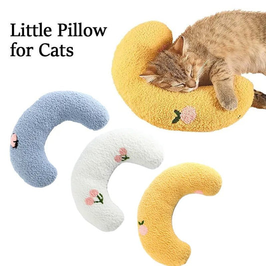 Little Pillow For Cats Fashion Neck Protector Deep Sleep Puppy U-Shaped Pillow Pets Pillow Kitten Headrest Dog Sleeping Pillow Pet Products - key words