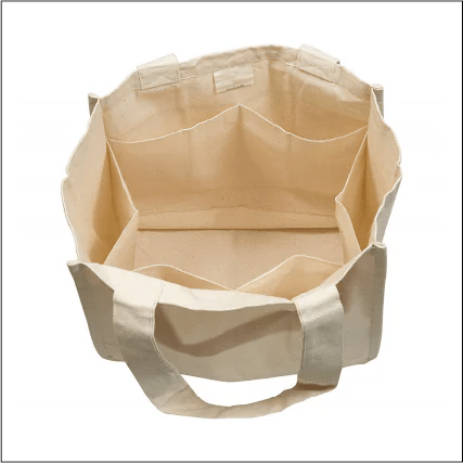 Reusable Tote Mesh Bag w/6 Internal Sleeves. - Everpeakgoods
