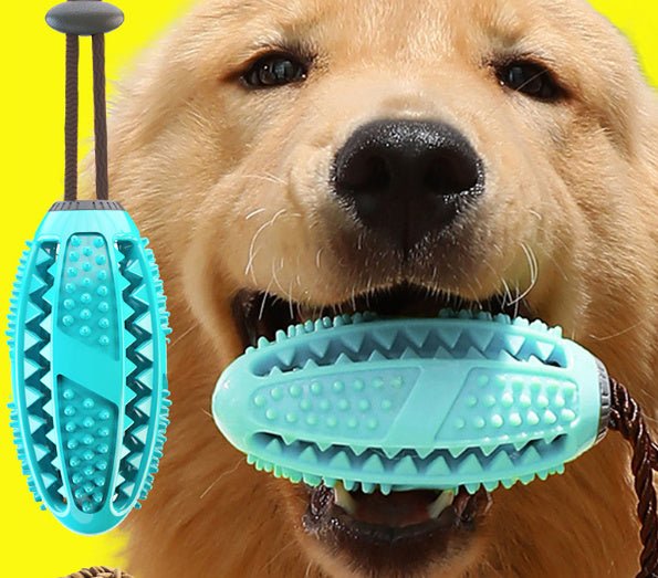 Dog Toys Silicon Suction Cup Tug Interactive Dog Ball Toy For Pet Chew Bite Tooth Cleaning Toothbrush Feeding Pet Supplies - key words