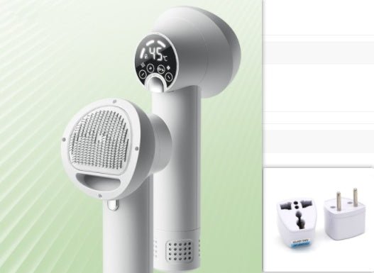 Smart Pet Hair Dryer Dog Golden Retriever Cat Grooming Hairdressing Blow & Comb Silent No Harm Pet Cleaning Supplies Pet Products - key words
