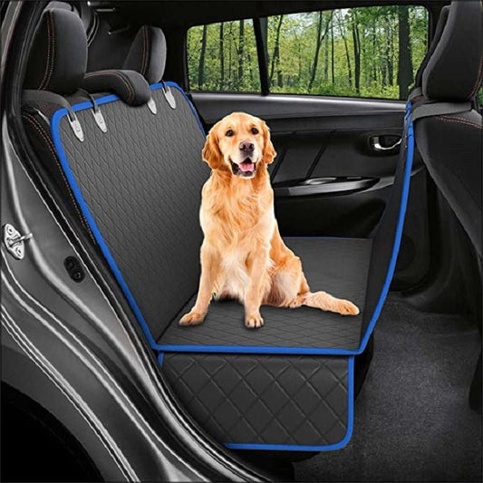 Dog Car Seat Cover View Mesh Pet Carrier Hammock Safety Protector Car Rear Back Seat Mat With Zipper And Pocket For Travel - key words