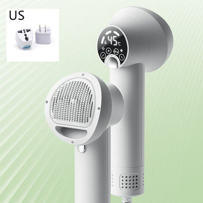 Smart Pet Hair Dryer Dog Golden Retriever Cat Grooming Hairdressing Blow & Comb Silent No Harm Pet Cleaning Supplies Pet Products - key words