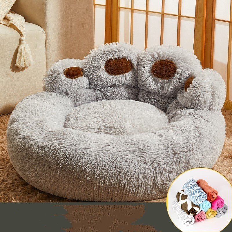 Kennel Warm Medium Large Dog Corgi Golden Retriever Bed Fleece-lined Sofa Mattress - key words