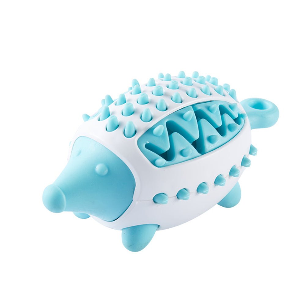 Phedgehog Shape Dog Toy Leaking Food Toys For Small Large Dogs Cat Chewing Toys Pet Tooth Cleaning Indestructible Puppy Toys Ball Molar Tooth Cleaning Stick - key words