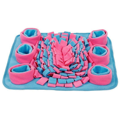 Dog Sniffing Mat Dog Puzzle Toy Pet Snack Feeding Mat Boring Interactive Game Training Blanket Snuffle Feeding Training Mat - key words