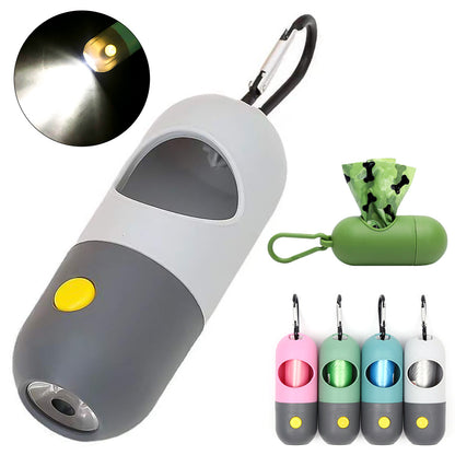 Led Light Pet Waste Bag Dispenser For Dogs Cats Dog Poop Scooper Bags Waste Bags Holder Dispensers Pet Clean Accessories - key words
