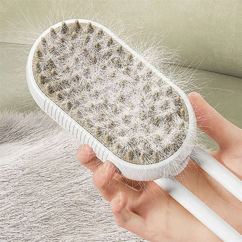Cat Steam Brush Steamy Dog Brush 3 In 1 Electric Spray Cat Hair Brushes For Massage Pet Grooming Comb Hair Removal Combs Pet Products - key words