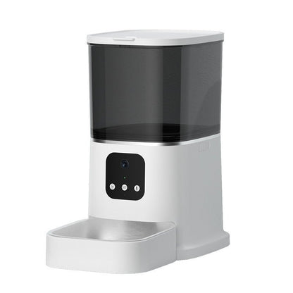 Pet Automatic Feeder Large Capacity Smart Voice Recorder APP Control Timer Feeding Cat Dog Food Dispenser With WiFi Pet Bowl - key words