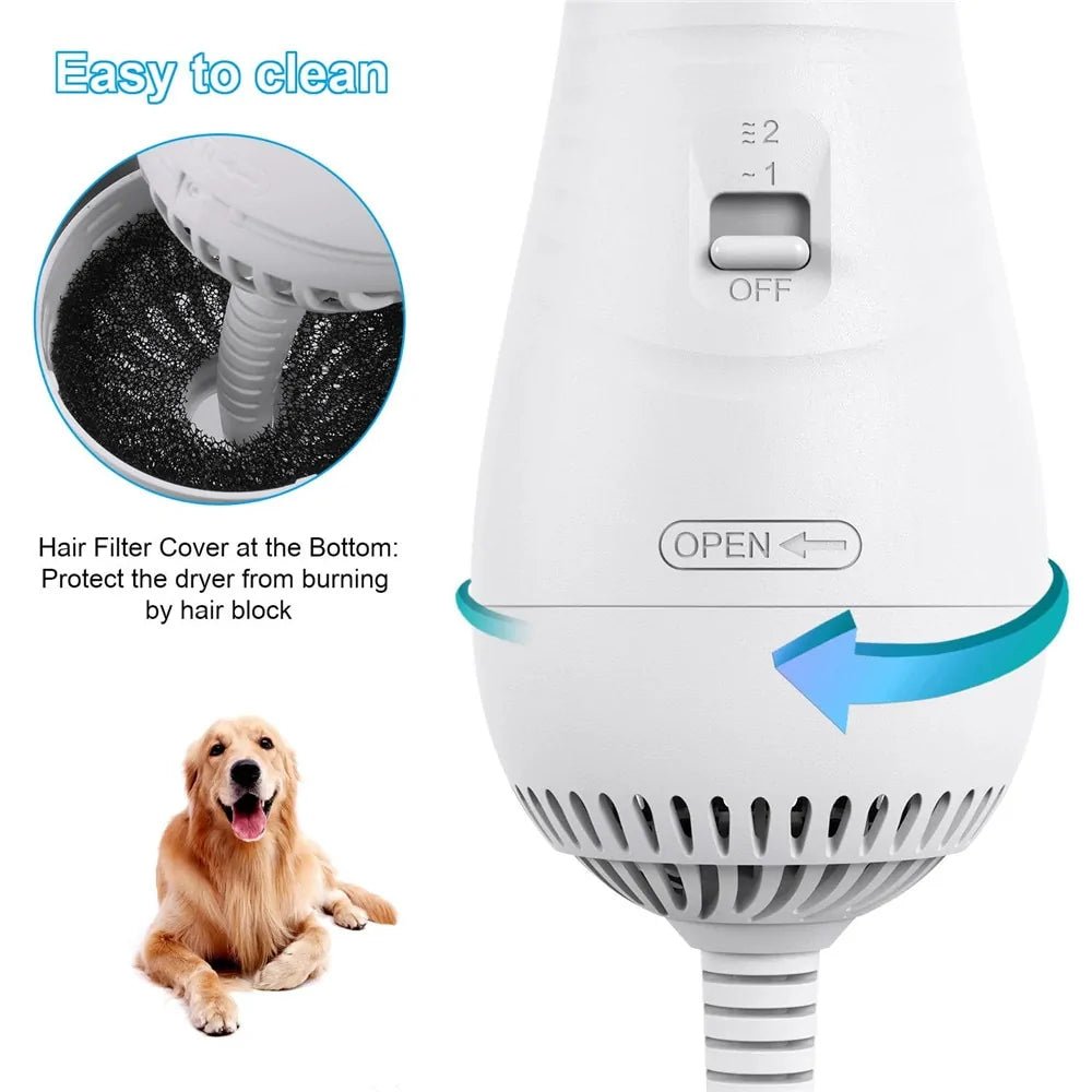 Portable 2 In 1 Dog Hair Dryer - Everpeakgoods
