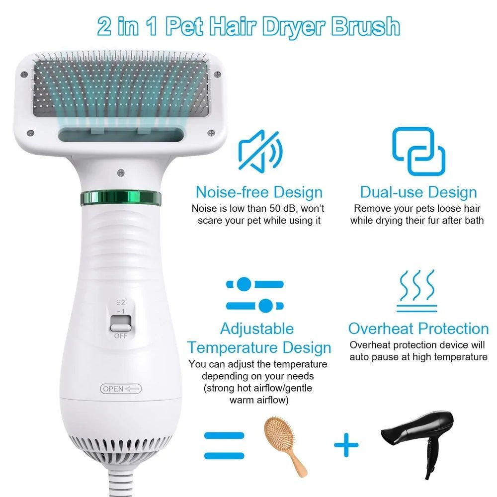 Portable 2 In 1 Dog Hair Dryer - Everpeakgoods