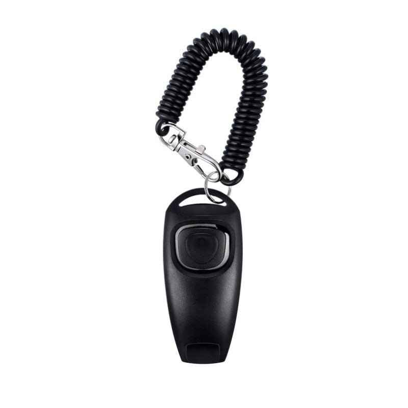 Everpeakgoods Dog Training Clicker Whistle with Wrist Coil